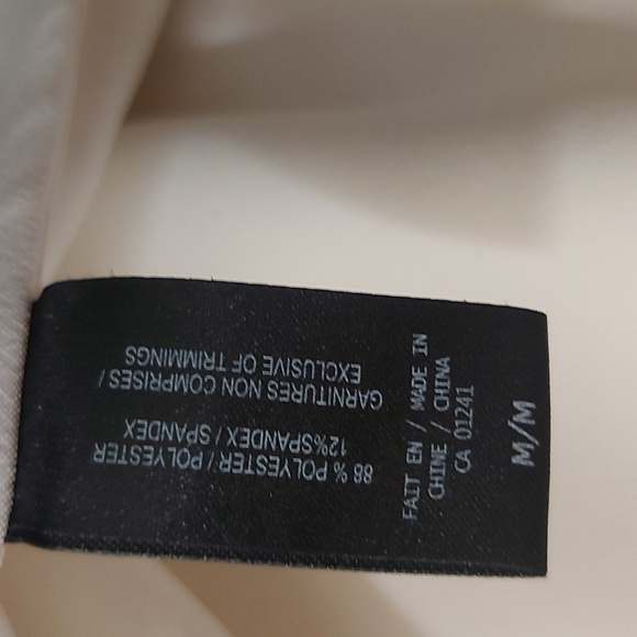 Icone White Dressy Tank Top/Office/ Executive/ Sz M/ NWOT - Picture 5 of 5